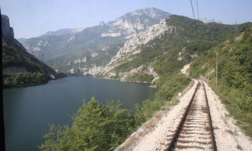 Zdjęcie BOśNIA i HERCEGOWINA / brak / Trasa Mostar-Sarajevo / Z ostatniego wagonu