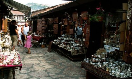 Zdjęcie BOśNIA i HERCEGOWINA / Sarajevo / ok.centrum / uliczka rzemieślników...