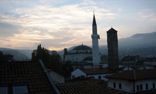 Zdj�cie BO�NIA i HERCEGOWINA / Sarajevo / Centrum / Sarajevo ....si� budzi