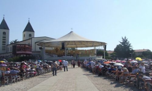 Zdjęcie BOśNIA i HERCEGOWINA / - / Medugorje / Medugorje - 15 sierpnia - msza św.