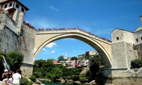Zdjecie BONIA i HERCEGOWINA / Mostar / Mostar / Stary Most w Mostarze