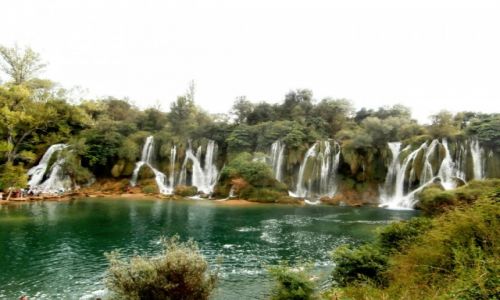 Zdjcie BONIA i HERCEGOWINA / - / Wodospady Kravica / Wodospady Kravica