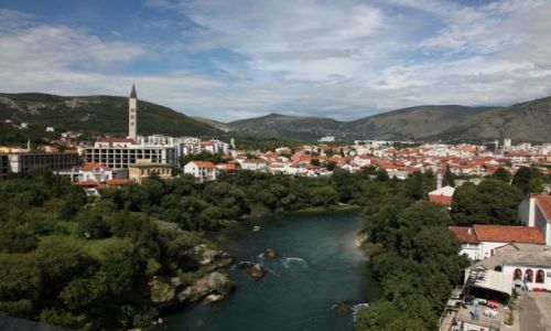 Zdjcie BONIA i HERCEGOWINA / Cz poudniowa / Mostar / Gdzie nie spojrzysz... gry