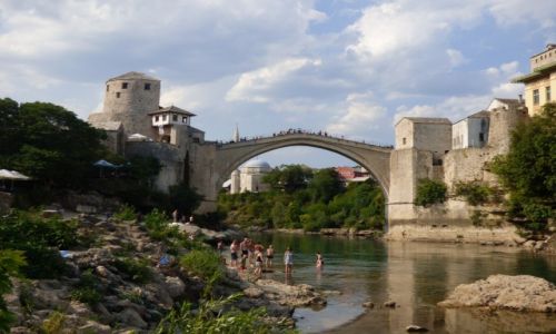 Zdjecie BOśNIA i HERCEGOWINA / Mostar / Mostar / Stary Most