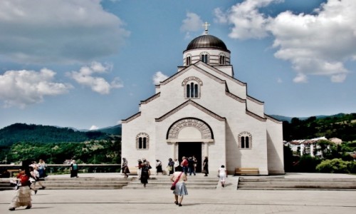 Zdjcie BONIA i HERCEGOWINA / Republika Serbska / Wiszegrad / Wiszegrad-Kamengrad-cerkiew w.cara azarza