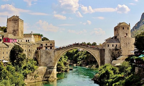 Zdjcie BONIA i HERCEGOWINA / Hercegowina / Mostar / Jak Mostar-to most