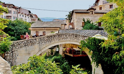 Zdjecie BONIA i HERCEGOWINA / Hercegowina / Mostar / Krzywy Most/Kriva Cuprija/