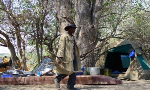 Zdjecie BOTSWANA / Pnocna Botswana  / Delta Okawango/ obozowisko / Bostwana style