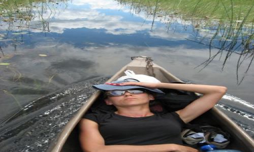 Zdjecie BOTSWANA / Okawango / delta Okawango / przepraszam, czy to już niebo?