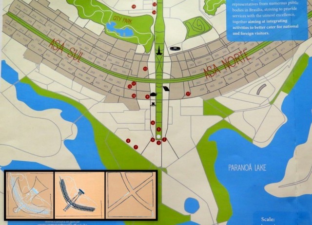 Zdj cia: Brasília, Dystrykt Federalny, Plan Brasílii. Autor Lúcio Costa., BRAZYLIA Zdj cia: Brasília, Dystrykt Federalny, Plan Brasílii. Autor Lúcio Costa., BRAZYLIA