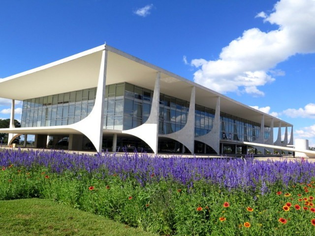 Zdj cia: Brasília, Dystrykt Federalny, Palácio do Planalto – oficjalna siedziba prezydenta Brazylii , BRAZYLIA Zdj cia: Brasília, Dystrykt Federalny, Palácio do Planalto – oficjalna siedziba prezydenta Brazylii , BRAZYLIA