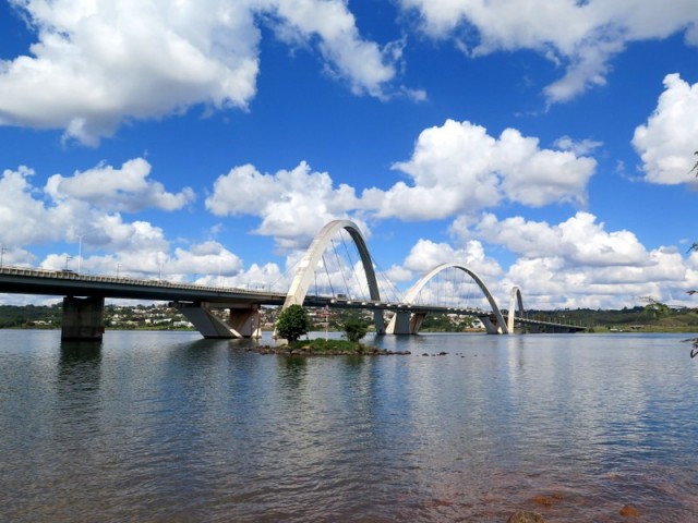 Zdj cia: Brasília, Dystrykt Federalny, Juscelino Kubitschek Bridge, BRAZYLIA Zdj cia: Brasília, Dystrykt Federalny, Juscelino Kubitschek Bridge, BRAZYLIA