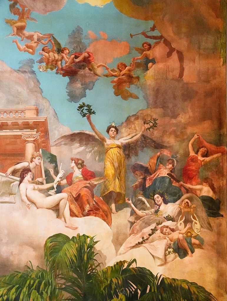 Zdjęcia: Teatro Amazonas, Manaus, Plafon w sali koncertowej, BRAZYLIA Zdjęcia: Teatro Amazonas, Manaus, Plafon w sali koncertowej, BRAZYLIA