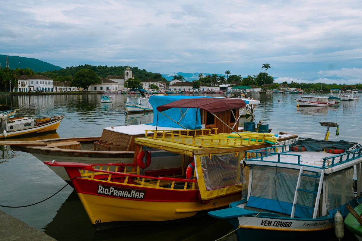 Zdjęcia: Paraty, Rio de Janeiro, W porcie, BRAZYLIA Zdjęcia: Paraty, Rio de Janeiro, W porcie, BRAZYLIA