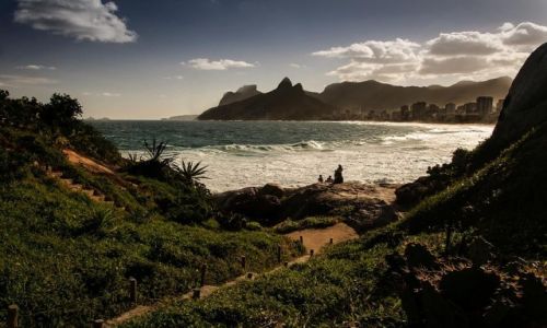 Zdjecie BRAZYLIA / RIO DE JANEIRO / IPANEMA / Jak codzie w Rio