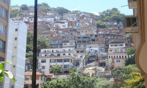 Zdjęcie BRAZYLIA / Rio de Janeiro / Zona Sul / Favela