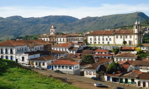Zdjcie BRAZYLIA / Minas Gerais / Ouro Preto / Panorama miasta