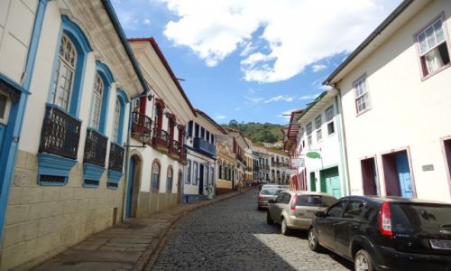 Zdjcie BRAZYLIA / Minas Gerais / Ouro Preto / Znowu uliczki ....