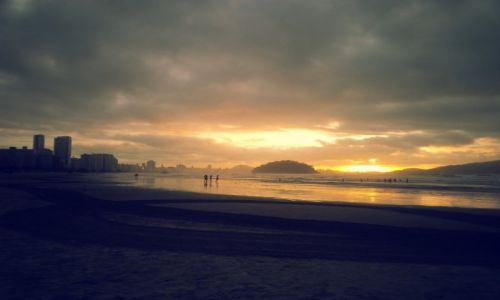 Zdjecie BRAZYLIA / São Paulo / São Vicente / Sunset