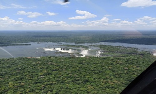Zdjcie BRAZYLIA / Misiones / Foz do Iguacu / Lot nad wodospadami Iguasu