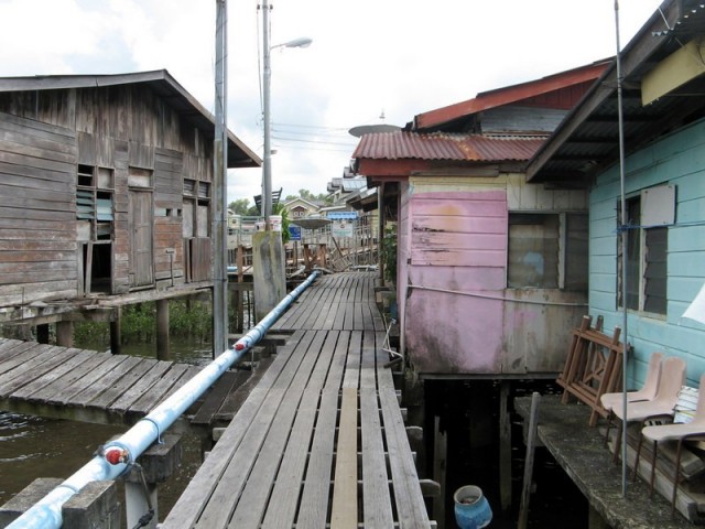 Zdj cia: Bandar Seri Begawan, Borneo, Kampong Ayer - Wodne Miasto, BRUNEI