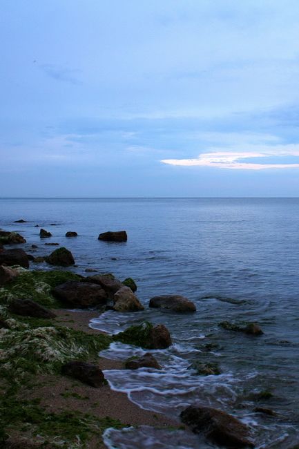 Zdjęcia: Chaika, Warna, Wybrzeże o zmierzchu, BUłGARIA Zdjęcia: Chaika, Warna, Wybrzeże o zmierzchu, BUłGARIA