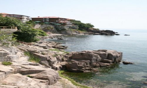 Zdjecie BUGARIA / Wybrzee Morza Czarnego / Lozanec / Domki na skaach
