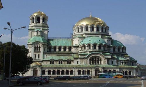Zdjęcie BUłGARIA / Sofia / Sofia / cerkiew Aleksandra Newskiego