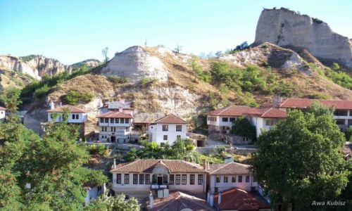 Zdjcie BUGARIA / Poudnie / Melnik / Melnik - domki przyleopne do zboczy