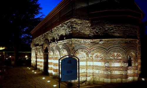 Zdjcie BUGARIA / Wybrzee Morza Czarnego / Nesebyr  / witynia z przeomu XIII i XIV w