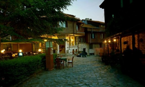 Zdjcie BUGARIA /  Wybrzee Morza Czarnego / Nesebyr  / Nesebyr noc