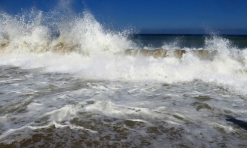 Zdjcie BUGARIA / okolice Warny / Zote Piaski / zagniewane morze