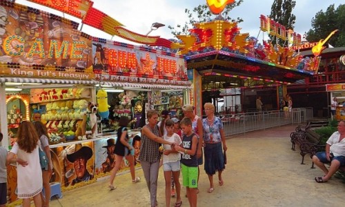 Zdjcie BUGARIA / okolice Warny / Zote Piaski / wieczorne rozrywki