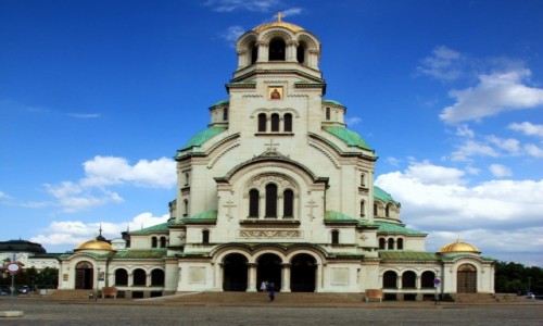 Zdjcie BUGARIA / Sofia / Sobr w. Aleksandra Newskiego / W hodzie rosyjskiemu carowi Aleksandrowi II