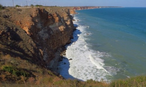 Zdjcie BUGARIA / okolice Warny / pwysep Kaliakra / klify