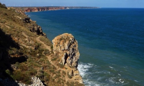 Zdjcie BUGARIA / okolice Warny / pwysep Kaliakra / panorama pwyspu
