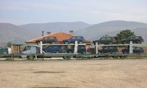 Zdjecie BUGARIA / brak / Bugarska codzienno / Parking na trasie Sofia- morze