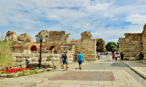 Zdjcie BUGARIA / obwd Burgas / Nesebyr / Ruiny fortyfikacji