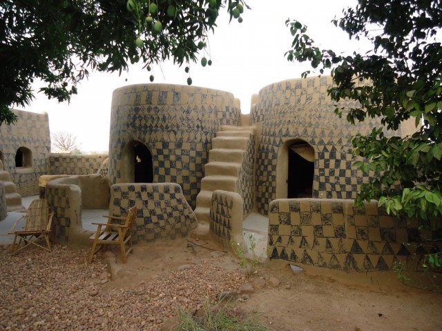 Zdj cia: Tiebele, Nahouri, Hotelik w Tiebele, BURKINA FASO