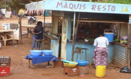 Zdjecie BURKINA FASO / - / Ouagadougou / Lokalna garkuchnia.