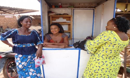 Zdjecie BURKINA FASO / Houet / Bobo - Diulasso / Portret zbiorowy