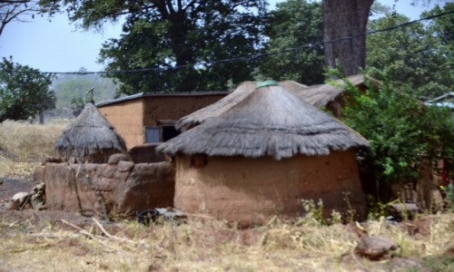 Zdjecie BURKINA FASO / Poudniowy zachd / Sindou / Afrykaski domek