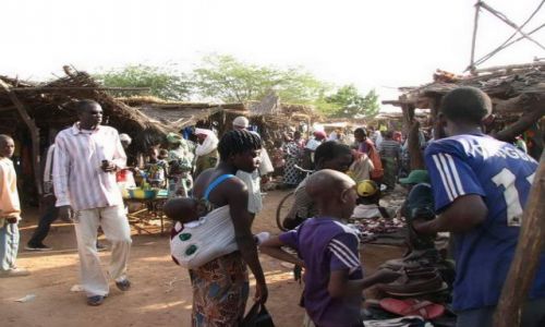 Zdjecie BURKINA FASO / - / BANI / na targowisku