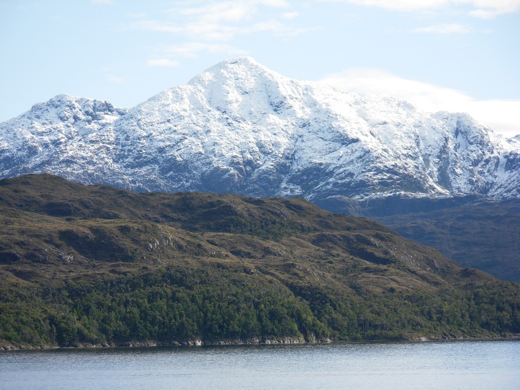 Zdjęcia: Magellan Strait, Chile, Cieśnina Magellana Góry, CHILE
