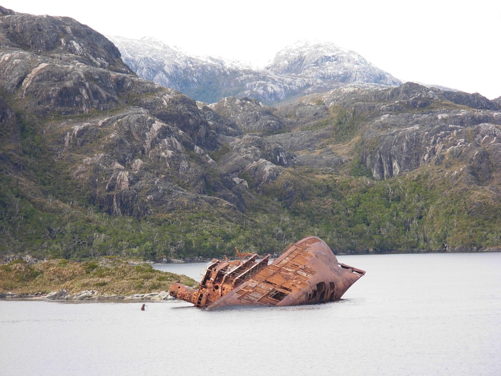 Zdjęcia: Magellan Strait, Chile, Cieśnina Magellana Wrak, CHILE