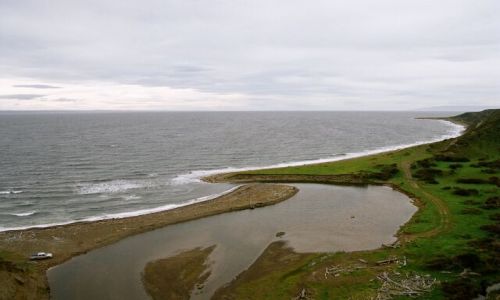 Zdjcie CHILE / Tierra del Fuego / nad Rio Condor / Czekajc na odpyw