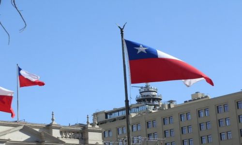 Zdjcie CHILE / Satntiago / Stolica / Paac prezydencki