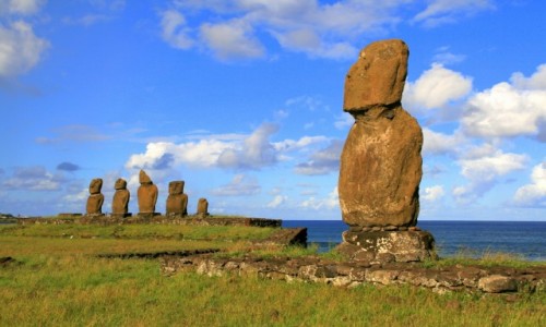 Zdjecie CHILE / Rapa Nui / Ahu Tahai / Rapa Nui, Ahu Tahai