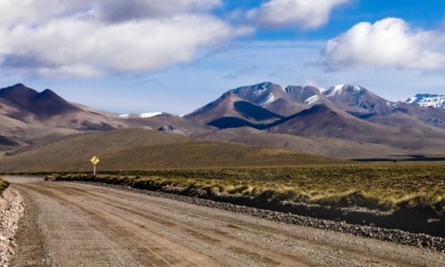 Zdjcie CHILE / Arica y Parinacota / NP Lauca / W drodze