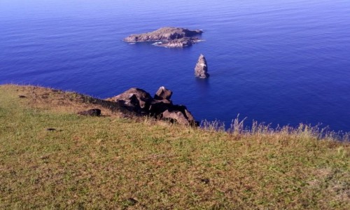 CHILE / Wyspa Wielkanocna / Motu Nui / CHILE I BOLIWIA - SAMOTNIE I INTENSYWNIE